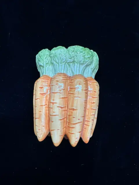 ✨Charming Vintage Fitz & Floyd Ceramic Carrot Covered Dish ✨