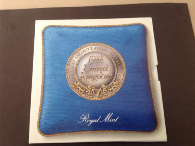 1988 Royal Mint BU Brilliant Uncirculated Annual Year Coin Set