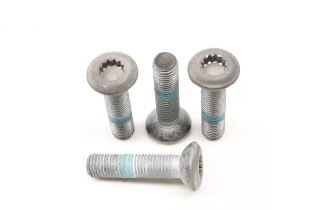 2011-2014 AUDI A8 QUATTRO - Front Spindle / Wheel Bearing Screw BOLT SET (4)