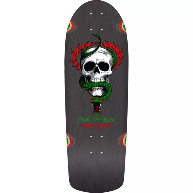 Powell Peralta Skateboard Deck McGill Skull Snake Grey Old School Reissue