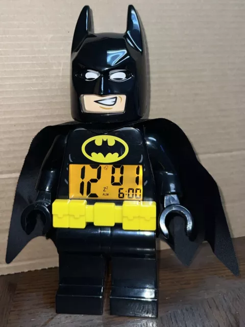 Lego Batman 10" Alarm Clock DC Comics Super Heroes Digital Display Action Figure