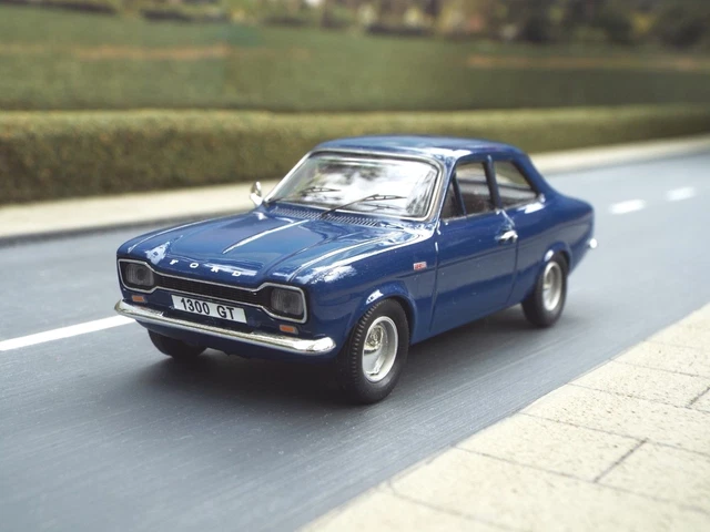 Coche miniatura Ford Escort 1/43 Trofeu MKI 1300 GT RHD No.5 Trophee de LAvenir Zolder 1968 Y.Fontaine