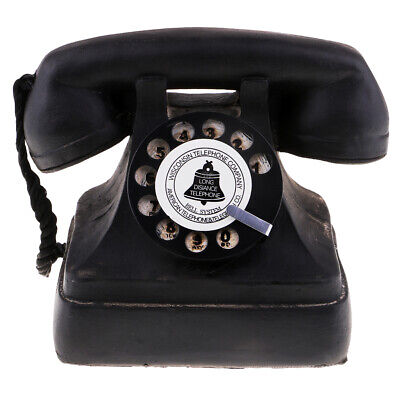Vintage 1950’s Phones Retro Rotary Dial Telephone Model Desk Decor