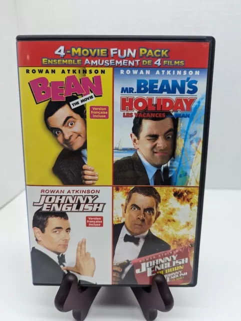 4 Movie Fun Pack - Rowan Atkinson Collection Bean Johnny English