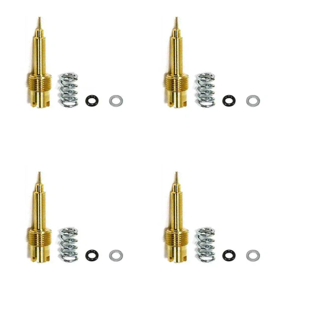 Set of 4 Fuel Air Mixture Screw Set For yamaha XT225 FZ700  FZR1000 FJ1200