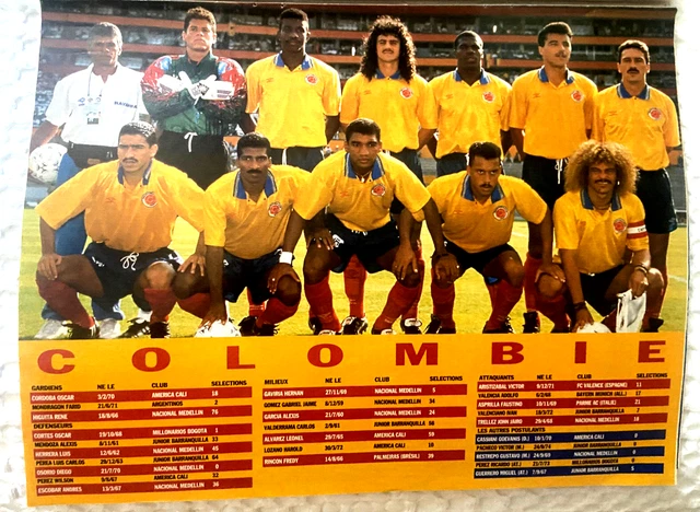 POSTER ÉQUIPE ESPAGNE Espana team Mundial FIFA World cup USA 94 EUR 7,99 - FR