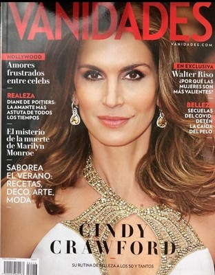 VANIDADES MEXICO MAGAZINE Agosto 2022 Con Cindy Crawford - Nuevo
