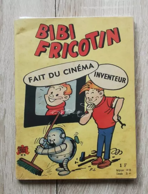Bibi Fricotin **Petit Format N°5 Fait Du Cinema /Inventeur ** Eo 1964 Lacroix