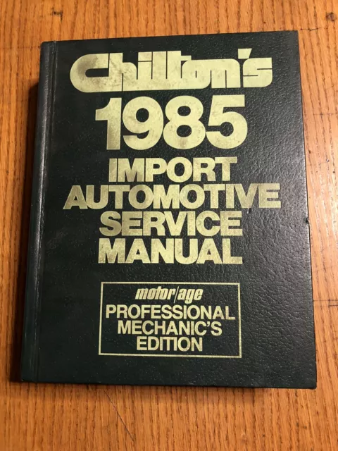 Audi BMW Jaguar Porsche Toyota 1979-1985 Tune-up Shop Service Repair Manual Book