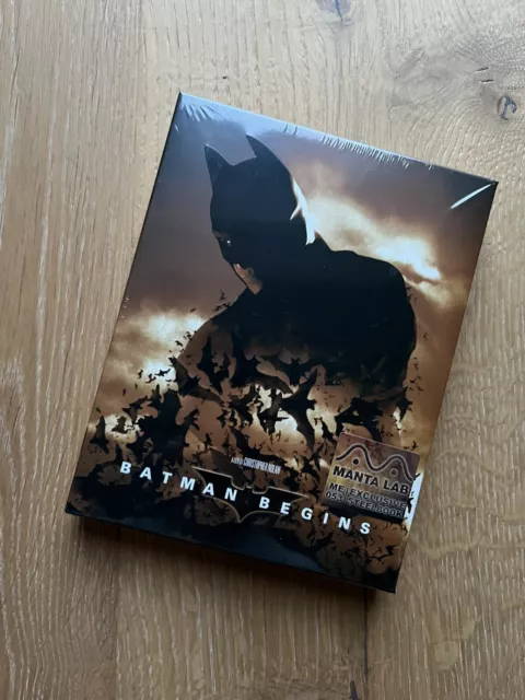 BATMAN BEGINS - Steelbook Manta Lab Fullslip | ovp 4K BluRay | Nolan Oppenheimer