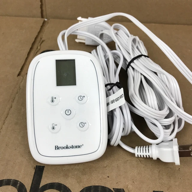 ORIGINAL BROOKSTONE LL-A16-10BQ SINGLE CONTROL Electric Blanket Controller  6.C1 $26.24 - PicClick