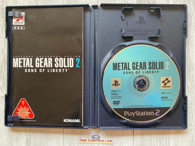 SONY Playstation 2 PS2 Metal Gear Solid 1 & 2 & 3 4games set from Japan 3