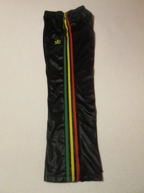 Pantalon Chile 62 Vintage Small 174 D5/48 30" Glanz Wet Rasta Jamaique Shiny