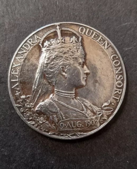 Edward VII, Silver Coronation Medal, 1902, 0.925 Silver 3