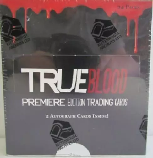 "TRUE BLOOD PREMIERE EDITION" FACTORY SEALED BOX!!! 2 Autographs Per Box
