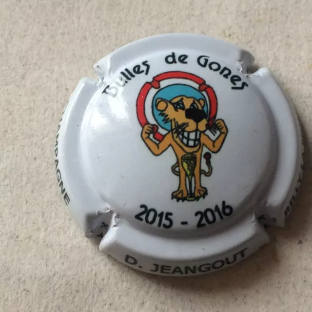 Capsule de champagne JEANGOUT Didier (2. bulles de Gones 2015-2016)