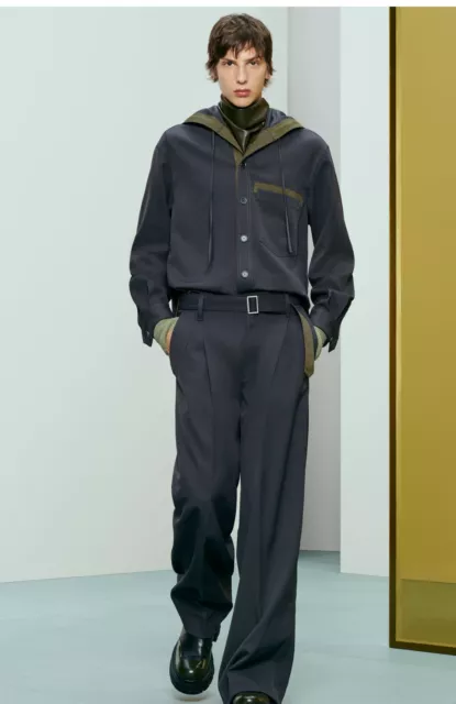 PANTALONI DA UOMO ZARA SRPLS in lana larga misura 31 32 34 EUR 84 37 PicClick IT