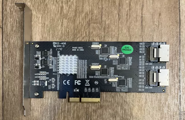 StarTech PCIe 8x SATA Controller Card 8P6G