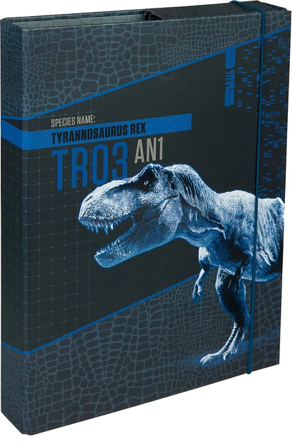 Neu UNDERCOVER Heftbox A4 Jurassic World, mit Gummizug 13782489