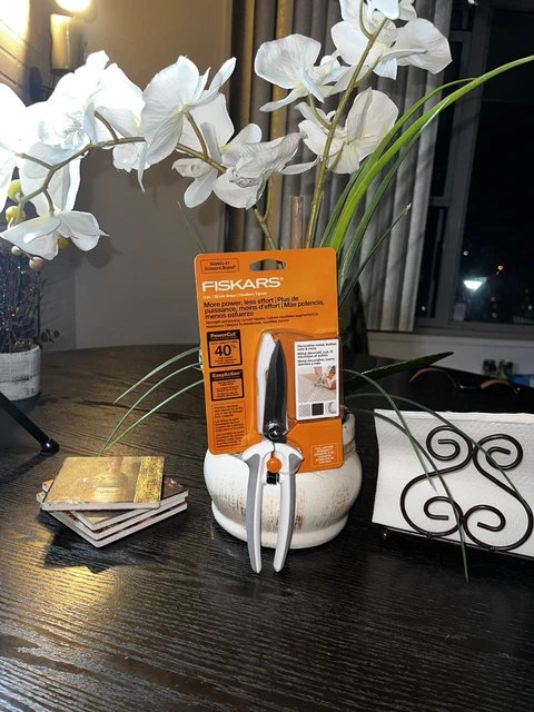😀Fiskars Easy Action PowerCut Cortes 8" + Funda EasyAction [Totalmente Nuevo] 😀