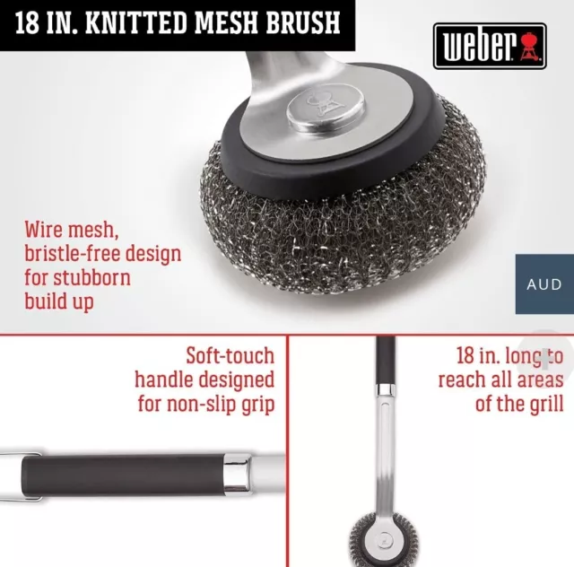 Weber bbq grill brush