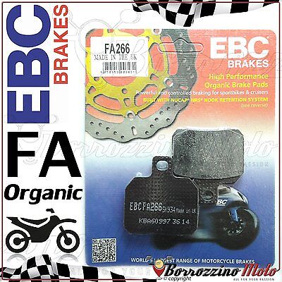 FA047 PASTIGLIE ORGANICHE ARAMID POSTERIORI EBC APRILIA 125 TUONO 2003-2004 