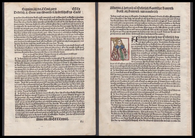 1499 Cronica Coellen Cologne Albrecht VI From Austria Inkunabel Incunable Bl