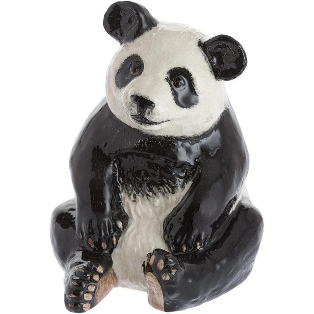 John Beswick Giant Panda Figurine Natural World Collection Hand Painted Ceramic