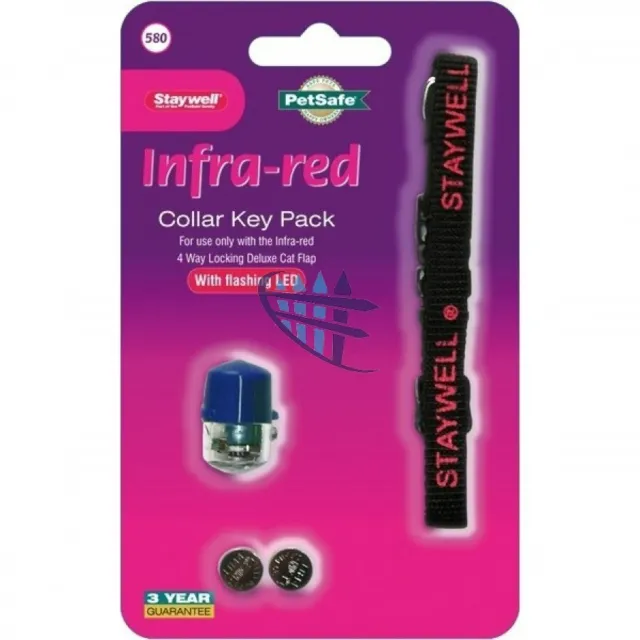 Collier Infra Red Collar Key Pack 500 Staywell