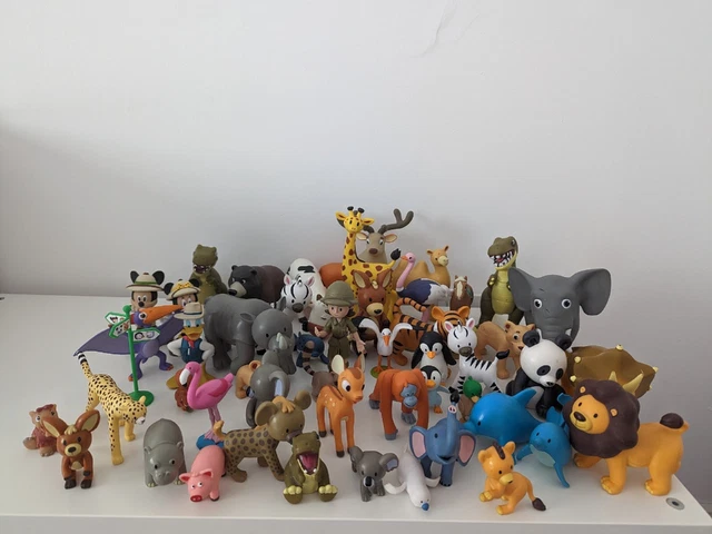 Deagostini My Zoo Animals Collection (52 Figures) + BOOKS 📚