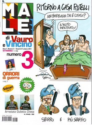 rivista satirica IL MALE anno 2011 numero 3