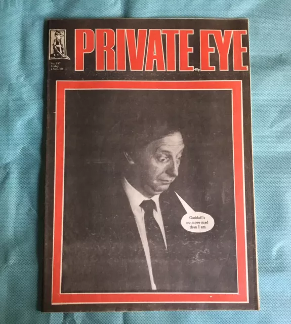 PRIVATE EYE MAGAZINE - Issue 597