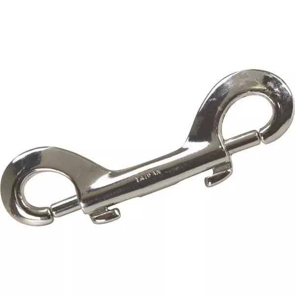 (5)-Zinc Plated 3-1/2" Long #341 Double-Ended Bolt Snap T7605501