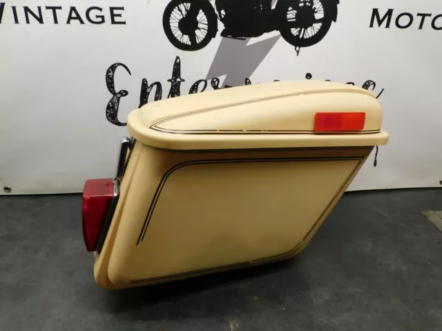 Triumph Norton BSA Honda Yamaha Harley  Chopper Bobber Bates Saddlebag #2   2014