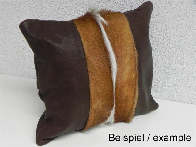 1 Pieza Gacela Fellkissenhülle Piel de Animal Funda de Cojín 52x38cm Almohada