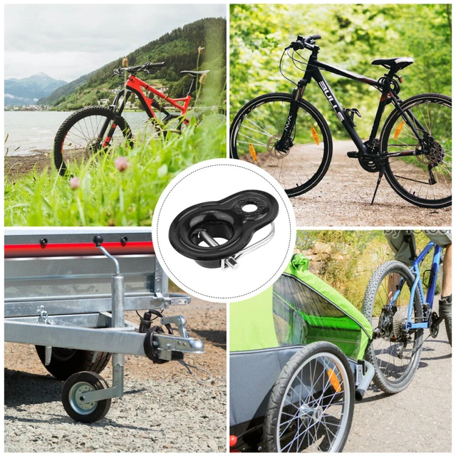Attache Remorque Vélo MCTNCT - Universelle, Acier Galvanisé, Pour Tiges De Selle Standard