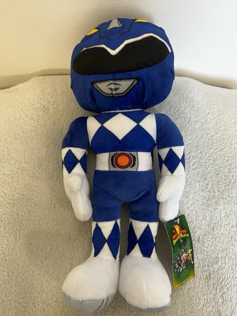 WHITEHOUSE LEISURE POWER Rangers Blue Ranger Plush Soft Toy Washable ...