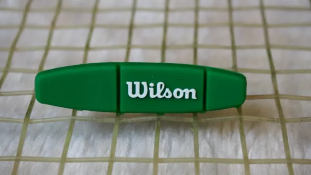 green W ILSON long tennis racquet shock absorber viberation dampener tw