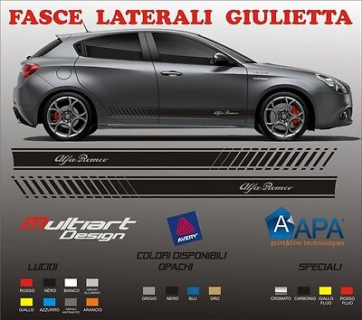 Bande adhésive 3D Tricolore Italie pour intérieur Alfa Giulietta 