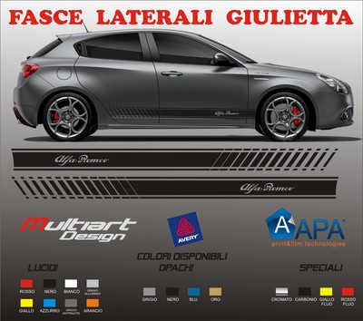Bande adhésive 3D Tricolore Italie pour intérieur Alfa Giulietta 