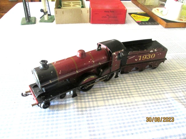 Bassett Lowke  O gauge Clockwork -Duke of York Loco and Tender-Unboxed