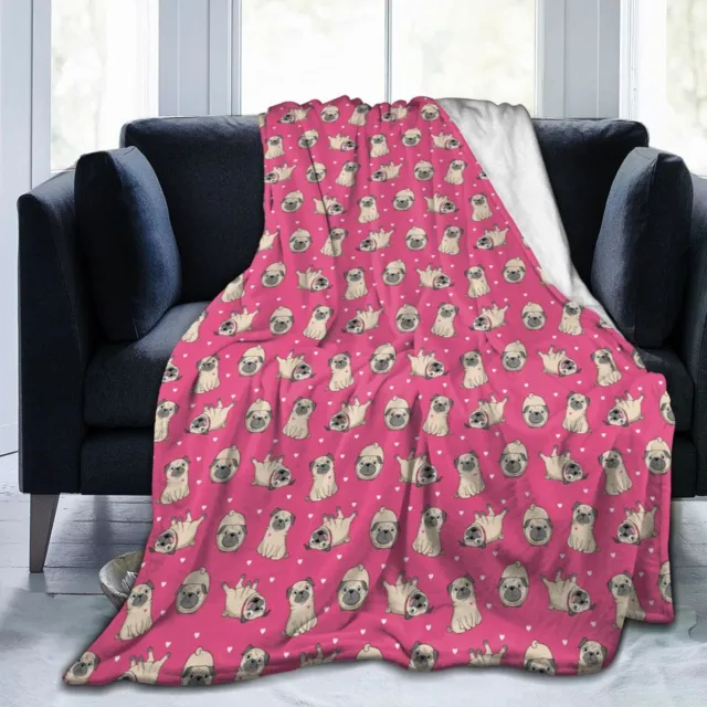 Coperta copriletto gatto carlino cane dinosauri flanella lancio regalo di compleanno