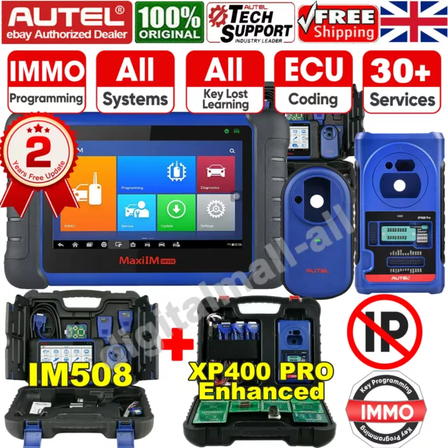 Autel MaxiIM IM508 Key Programming Scanner ALL System Diagnostic Tool +XP400 Pro