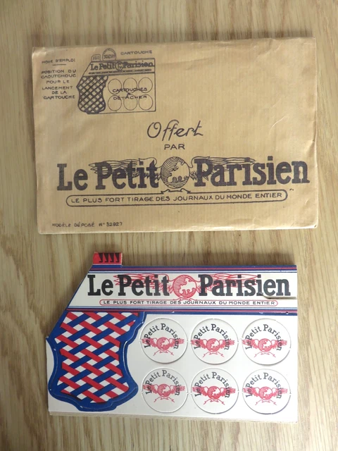 Ancien Mini Jeu De Cartes LE PETIT PARISIEN - Playing Cards Miniature Publicitaire