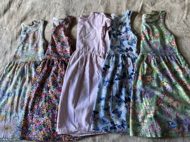 Bundle Spring -summer Dress Girls Size 4-5
