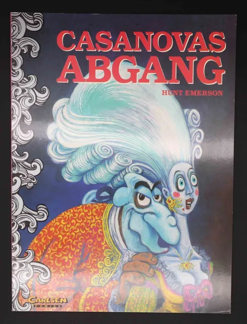 Casanovas Abgang SC Erotik Humor Comic Erwachsene Album Carlsen Verlag Emerson