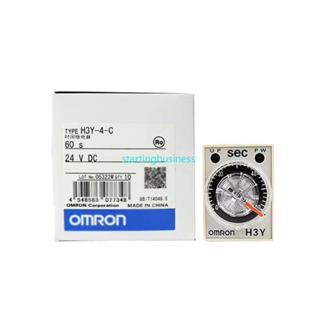 1PC New FOR Omron Timer H3Y-4-C AC110V 60S time relay