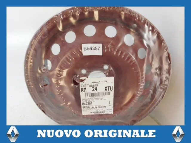 Cerchio Cerchione Ruotino Rim Spare Wheel Originale Renault Scenic 2 8200308379