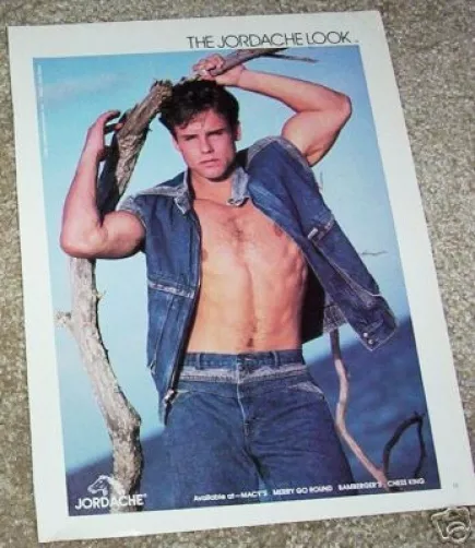 Jordache Jeans, Full Page Vintage Print Ad