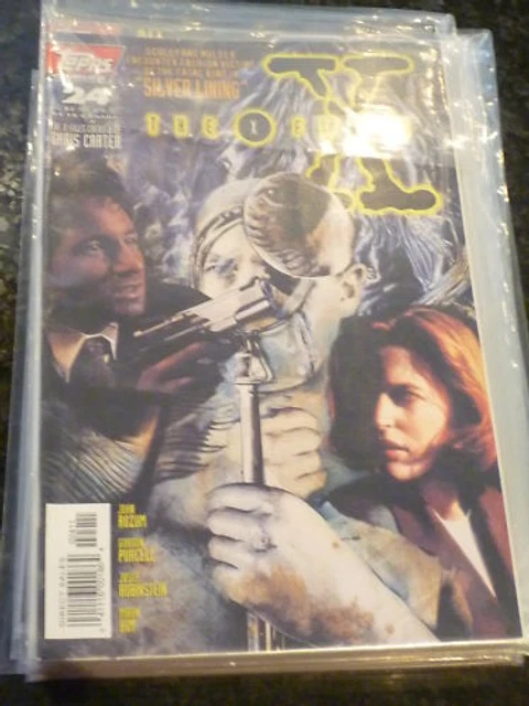 THE X-FILES Comic - Vol 1 - No 24 - Date 12/1996 - Topps Comics